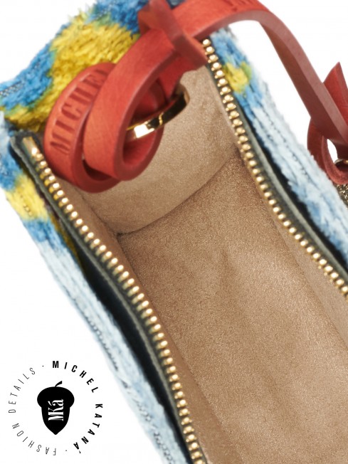 Шелковый (Бахмаль) клатч COR AQUAE (Солнце подводного мира) Clutch_COR AQUAE